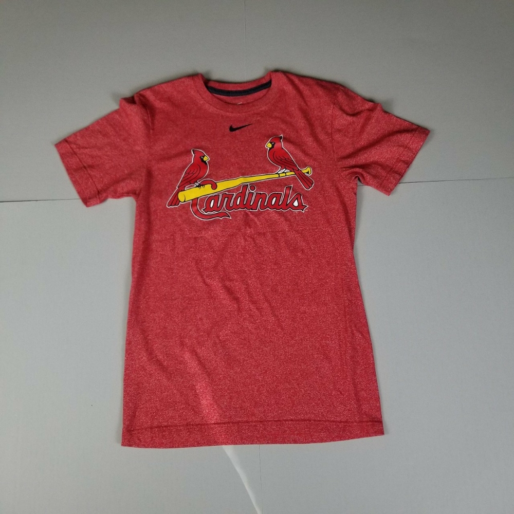 Nike Regular Fit St. Louis Cardinals red heather t